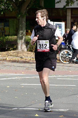 Foto Johann Ebend beim Bremenmarathon
